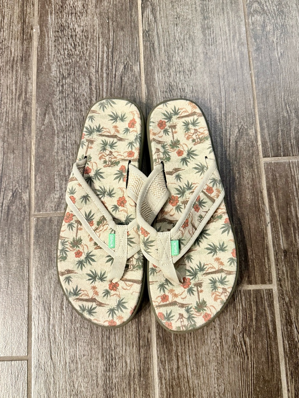 Size 11 Sanuk sandals….